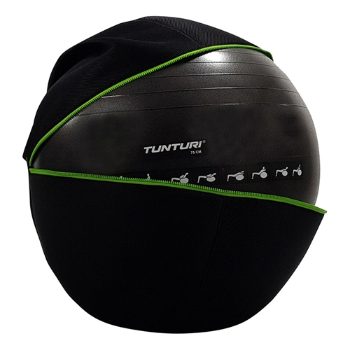 Tunturi Træningsbold Cover med lynlås - 75cm med bold